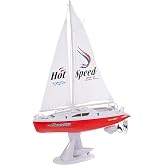 Sunman S02002141 Sun-Rst-Snc-R/C Tekne Yelkenli Speed Ocean Yarım Fonk.38Cm., Standart