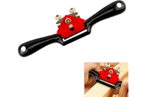 HUGFADS Rabot à Main en Bois Ajustable (9 pouces) - Outil de Coupe Bord Parfait pour Sculpteurs, Charpentiers et Rabotage de Bois Dur