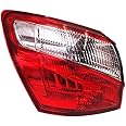bengpaoni For Nissan Qashqai 2010-2013 Tail Light Rear Brake Lamp Replacement Side Rear Tail Lamp, Outer Left