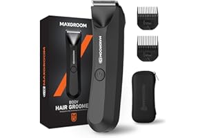 ‎MAXGROOM MAXGROOM Intimrasierer Mann, Rasierer Herren Intimbereich Elektrisch Körperrasierer,Körperhaartrimmer, Haartrimmer Intimbereich für Brust Beine Achselhöhlen Leiste Hoden Balls