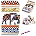 LG G3 Mini Case, JCmax (G3 Mini D722) Premium Flip PU Leather Wallet Smart Case with Magnetic Flap for LG G3S (G3 Mini D722) -[Elephant Pattern Design]