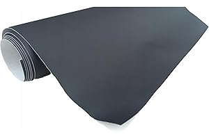 TAPHICEROS Patch de Réparation en Cuir Autocollant, Graphite, 50cm x 140cm, Mètre de tissu, Kit de Réparation en cuir Synthétique pour Siège de Voiture Canapé Meuble Chaise DIY