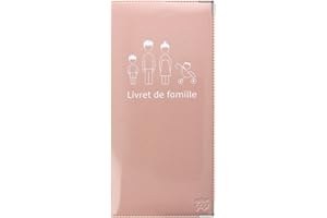 COLOR POP Etui livret de famille (Old rose) - Fabrication française
