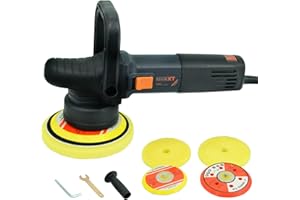 MAXXT Lucidatrice Auto Elettrica Rotorbitale Orbitale 710W Professionale Lucidatrice Tampone 6 velocità Variabile
