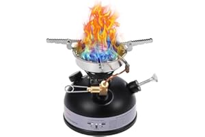 Lixada 500 ml Mini Estufa de Gasolin de Camping Portátil de Combustible Líquido Alcohol Estufa de Aceite Diesel al aire libre