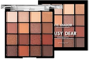 BJ-SHOP Sombra de ojos Paleta de maquillaje Maquillaje de sombra de ojos sombra de ojos brillo 16 tonos Efecto mate Satinado Metálico