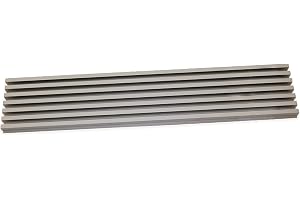 Emuca Ventilationsgaller för kylskåp/spis av rostfri anodisering av aluminium