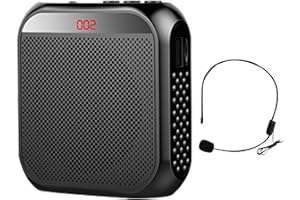 KOPEME SKUDA Amplificador de Voz para Profesores - Amplificador Personal de Voz Recargable de 2200 mAh | Amplificadores Altavoz, Amplificador de Voz Personal para Profesores, Presentación, Guías Turísticos