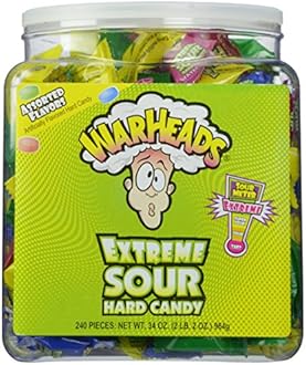 Warheads Tub (240pcs)