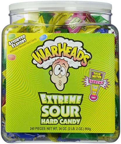 Warheads Tub (240pcs)