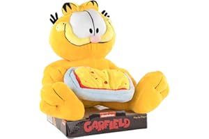Garfield Lasagna Plush 23cm with Stand - Super Soft Quality