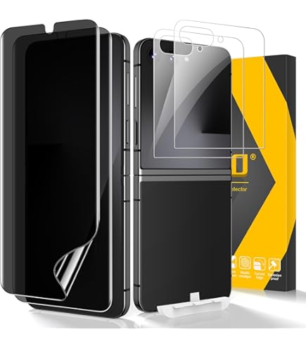 Phlleyaa Anti-Espion Protection Décran Pour Galaxy Z Flip 4 Film