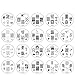 Bundle Monster 20pc Nail Art Image Manicure Stamping Plates-2014 CYO Collection