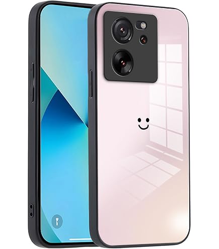Kwmobile Hülle Für Xiaomi 13T / 13T Pro – Holz- & Carbon-Optik, Stoßfest & Schlank, Farbe: Dunkelbraun-Schwarz