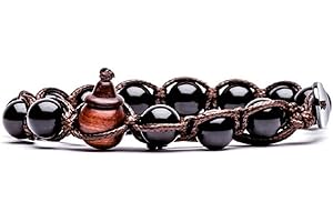 Tamashii Bracciale originale tibetano realizzato con pietre naturali ONICE