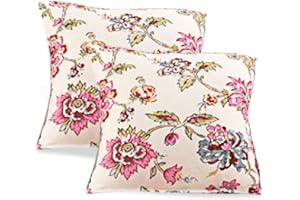 VANDERHOME Fashion·LIFE 3 Plazas Funda de Sofá Elástico Cubierta Floral Print Funda Protectora de Poliéster Suave sofá,Funda de Almohada
