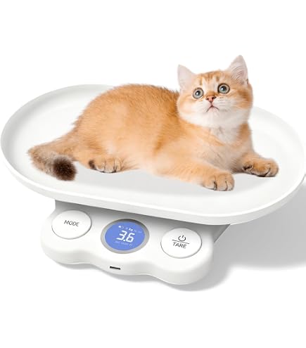 Balance Numérique Précise 15 Kg Pour Petits Animaux - Balance Bébé Et Nourriture Avec 7 Unités LCD