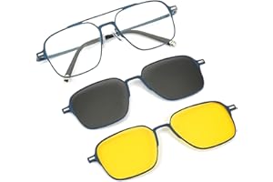 Gokame Olene Blue 3 in 1 Polarized Sunglasses | Oleneblue Sunglasses | Men and Women 3 in 1 Magnetic Polarized Sunglasses | Gift for Women & Men