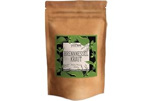 Premium BRENNNESSEL-Kraut 1000g , 1kG (Brennnessel-Tee) - HANDVERPACKT In Deutschland - große Packung, natürlich von der Valdemar Manufaktur (Brennessel-Tee)