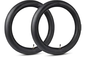 STAIBC Heavy-Duty 2.75/3.00-16 Innenrohr 80/100-16 Motorradschläuche mit TR4 Gerade Ventil Stamm Ersatz für XR 75 80 CRF 80F Dirt Bike ATV Off Road Motorrad 2-Pack