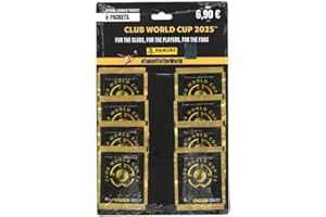 HEART FOR CARDS Panini FIFA Club World Cup 2025 – zestaw naklejek, opakowanie zbiorcze 8 torebek (po 5 naklejek) – oficjalna kolekcja z okazji Mistrzostw Świata w Klubie 2025 + ochrona wysyłki Heartforcards®