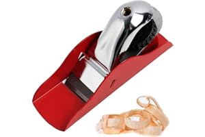 FLLYVLY Pialletto Manuale per Legno, Pialla a Mano in Acciaio, Pialletto a Mano Per Legno,Lama Sottile e Affilata,Pialla Per Legno, Design Ergonomico, Perfetto per la Lavorazione del Legno