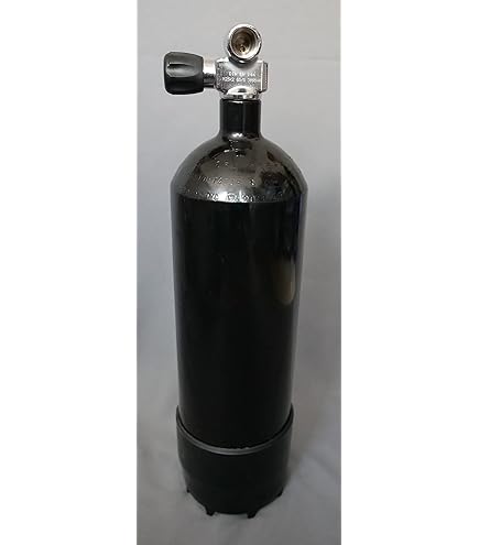 Bombola Subacquea High Tech Da 3 Litri - 300 Bar, Valvola M25x2, Nero - Foto 12