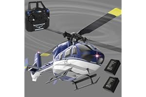 SSCCGYM Remote Controlled Heli Aircraft Plane Drone RC Fixed-Wing Helicopter 6-Axis Gyroscope Altitude Hovering Aerobatics for Adults Beginners