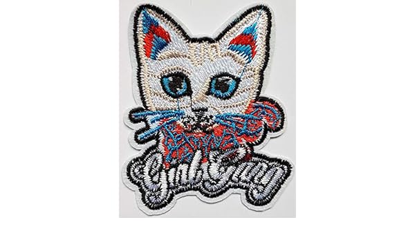 8 5x7cm Chat Girl Gang Bande Patch Chaton Bebe Enfant Fille Ecusson Tissus Thermocollant Cameleon Shop Loisirs Creatifs Couture Napravi Rs