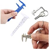 Depolife 80Mm Plastik Kumpas Ve Metal Mini Anahtarlık Kumpas Seti Kalınlık &Ouml;l&ccedil;er Komprat&ouml;r 2Li Set