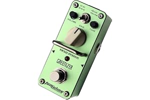 AUPHY Tom'sline Engineering Pédale effet overdrive GREENIZER AGR-3 Son overdrive vintage basé sur le mode Tube Screamer 2 boost et pédale de guitare normale
