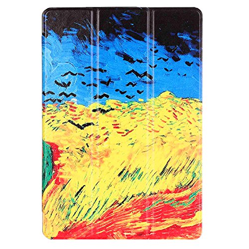 Lenovo Tab 2 A10 / Tab3 10 Plus / Tab3 10 Business Hülle – Schutzhülle mit Auto Aufwachen / Schlaf Funktion für Lenovo Tab 2 A10-30 / A10-70 / Tab3 10 Plus / Tab3 10 Business 10.1″ Tablet, Weizenfeld - 2