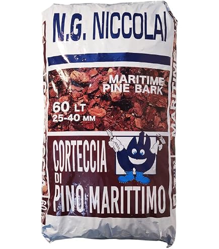 Corteccia Di Pino Rosso Portoghese 5/15 Mm - 5 Kg (ca 25 Litri) - GEOSISM & NATURE - Foto 3