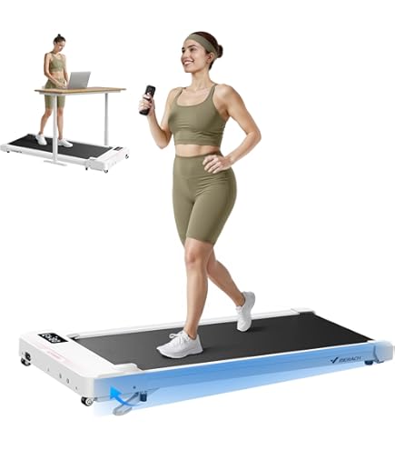 WalkingPad C1 Under Desk Treadmill For Home Office, Ultra Thin Walking Mat, Foldable With Remote And App Control, 6 Km/h, No Assembly