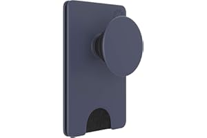 PopSockets PopWallet+ mit Integriertem Austauschbarem PopTop - Shadow Blue