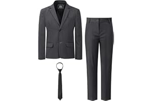 mintgreen 3teiliges Anzug-Set für Jungen, Jacke & Hose mit Krawatte, 116-164