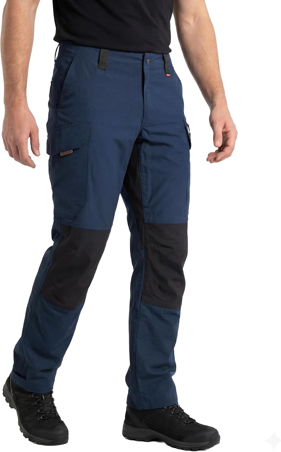 DANISH ENDURANCE Pantalones Trekking Hombre, Pantalones Impermeables de Trabajo, Termicos, para Senderismo, Esquì, Snowboard, Ajuste Regular