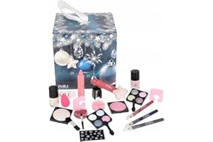 ‎ZMILE COSMETICS ZMILE COSMETICS Beauty Adventskalender 'Blue Magic' - 24 Überraschungen zum Schminken und Stylen im trendigen Würfel-Adventskalender mit veganer Kosmetik