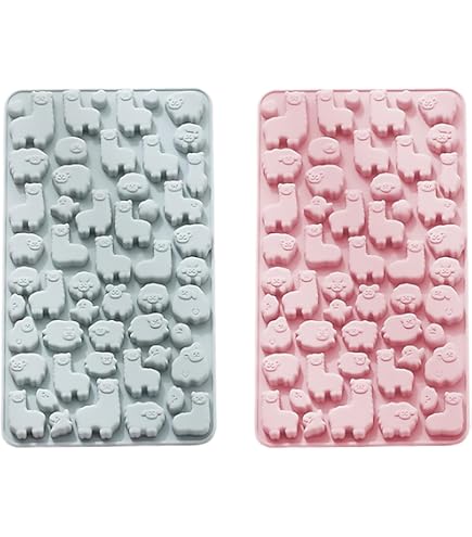 Silikonform Alpaka/Lama Motiv – Für Fondant, Schokolade, Cupcake-Deko, Hitzebeständig Von -40°C Bis 230°C