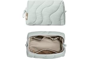 tomtoc Gesteppte Kabeltasche Elektronik Organizer Tasche, Wasserresistent Zubehör Kabeltasche, Tragbar Kabelorganizer Tech Pouch Bag für Handy Netzteil, Powerbank, USB Stick