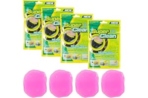 ‎FOGARI Tastatur Reinigungsgel 4 Stück - Tastaturreiniger Gel Tastatur Reinigung Universeller Auto Reinigungsgel Staubreiniger, Auto Innenraum Reiniger, Keyboard Cleaner für Laptop, Drucker, Kameras, Rosarot