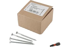 Spax Universalskruv 5 x 80 försänkta skruvar med full gänga TX20 4CUT med tandad kant och T-Star plus & Spax Bit T-Star plus