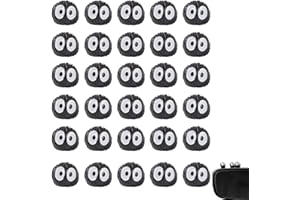 YAZWUR 30 Piezas Dulces Accesorios de Coche Anime Hollín Sprite - Divertido Adorno para Tablero, Espejo Retrovisor y Decoración Interior de Espejo de Coche - Decoración de Studio Ghibli