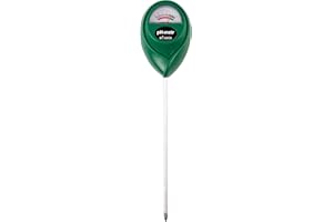 Browin 071000 pH Wert Messgerät Boden, Gerät zur Bodenanalyse, Keine Batterien erforderlich, Schnelle Messung, Universal, Säuremesser, Green, 4 x 6 x 26,5 cm