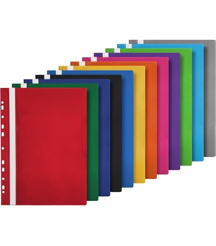 Ablage-Schnellhefter / Archiv-Hefter mit Lochung zum Abheften / Farbe: grau Bürobedarf & Schreibwaren