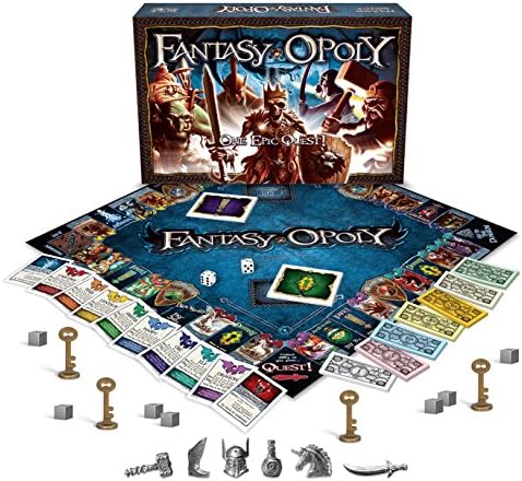 Late for the Sky Fantasy-opoly Game