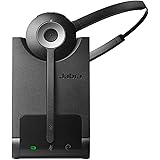 Jabra Pro 920 MS Casque Mono DECT Sans Fil - Voix HD, Antibruit et Autonomie d'une Journée - Optimisé pour une Utilisation av