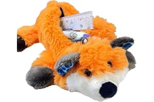 YGCHEN Trousse à Crayons en Peluche Renard Etui à Crayon à Renard Mignon Trousse Scolaire Enfant Sac à Crayons Renard en Peluche Trousse Crayons Étudiants Sac de Papeterie Fournitures de Bureau