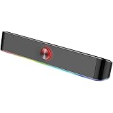 Redragon Oyun ses barı GS560 Adiemus, RGB, kompakt boyut, m&uuml;kemmel ses, RED-GS560, siyah