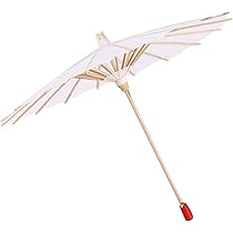 10 Pièces Parapluie En Papier Vierge Décor Asiatique Décor Chinois